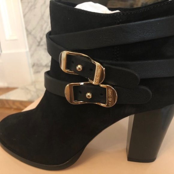 Jimmy Choo Suede/Nappa Black ankle boots **FIRM** - Picture 1 of 11